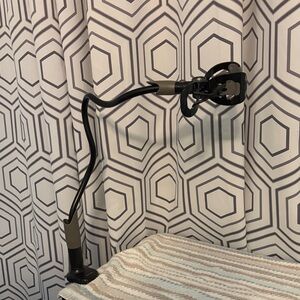 Adjustable Black Phone Holder